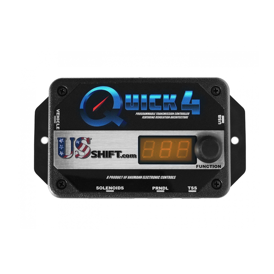 US Shift Quick 4 User Manual