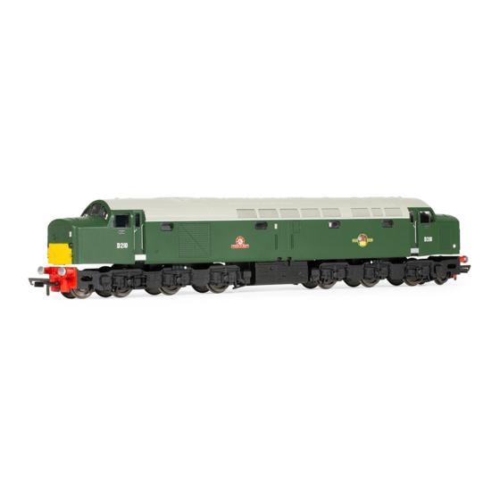 Hornby CLASS 40 Operating And Maintenance Instructions