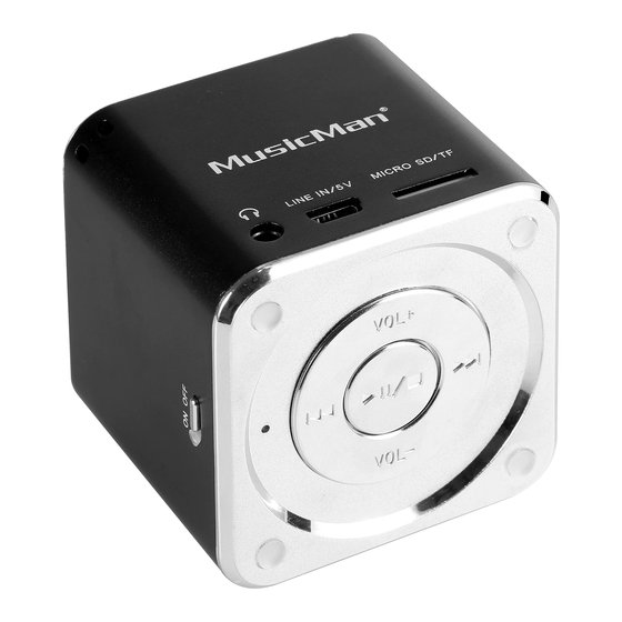 Technaxx MusicMan Mini User Manual
