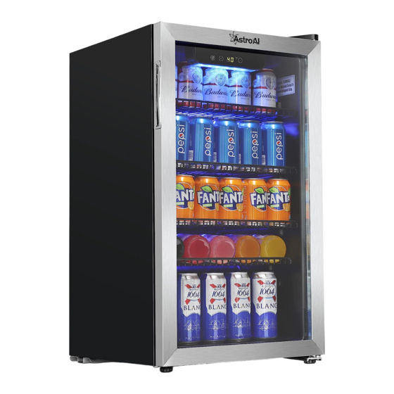 AstroAI JC-90-E Beverage Refrigerator Manuals