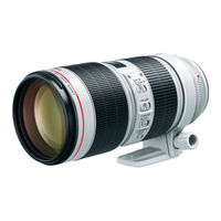 Canon EF 70-200mm f/2.8L IS II USM Instructions Manual