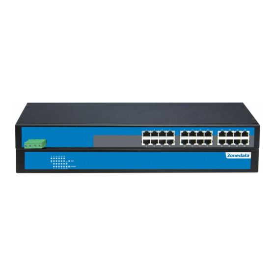3onedata ES1024 Quick Installation Manual