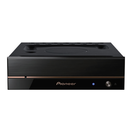 Pioneer BDR-S13E-X Owner's Manual