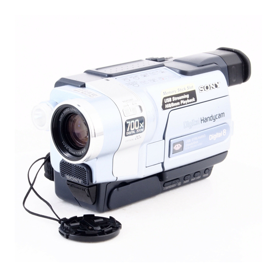 Sony Handycam DCR-TRV345E Manuals