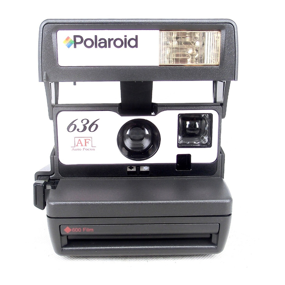Polaroid 636AF Manual For Use