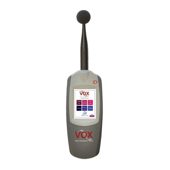Vox -01 Operating Manual