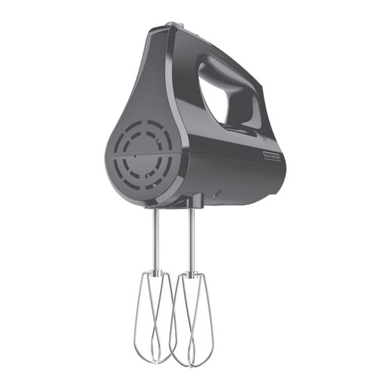 Black+Decker MX-400 Use And Care Manual