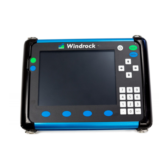 Windrock 6400 Reference Manual