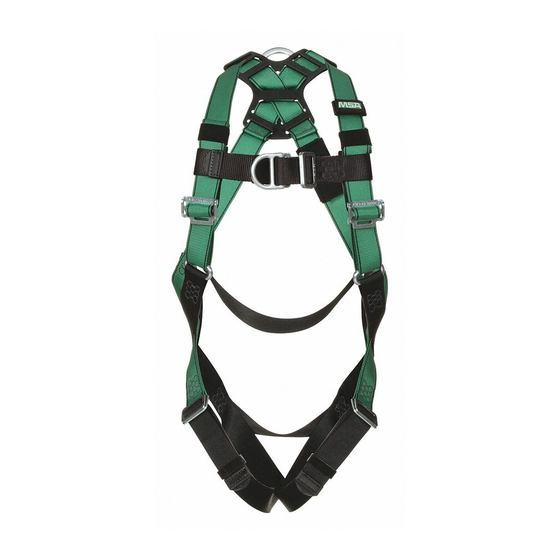 MSA V-FLEX Harnesses User Instructions