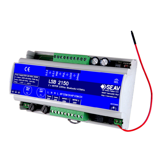 Seav LXB 2150 Manual