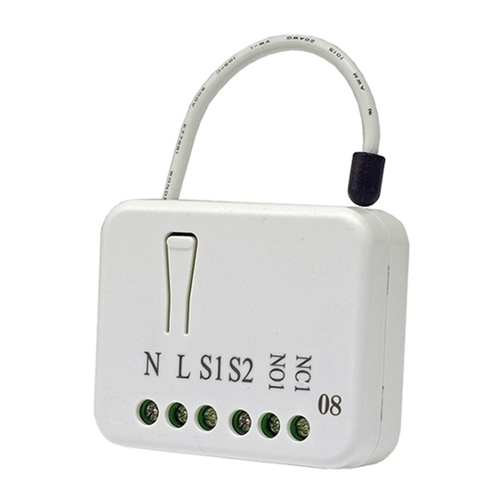 User Manuals: Risco PAN08-1B Roller Shutter Controller