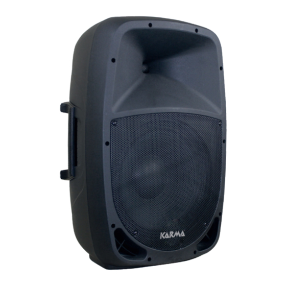 Karma BK 10A Instruction Manual