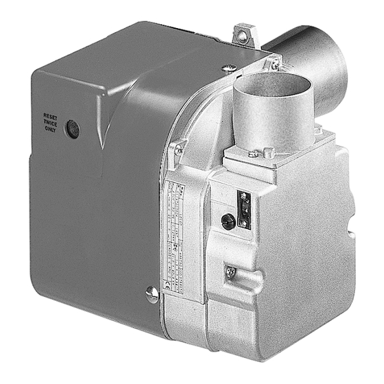 Riello RDB 1 BF Installation, Use And Maintenance Instructions