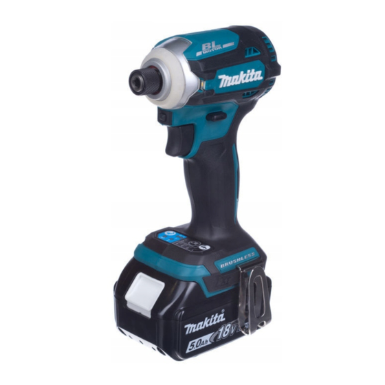 Makita DTD171T1J Instruction Manual