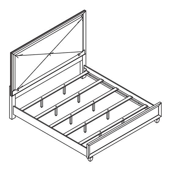 New Classic Furniture HARLEQUIN B2021-110 Assembly Instruction