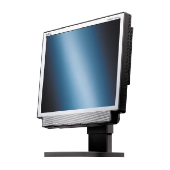 NEC MultiSync LCD1760VM Specifications