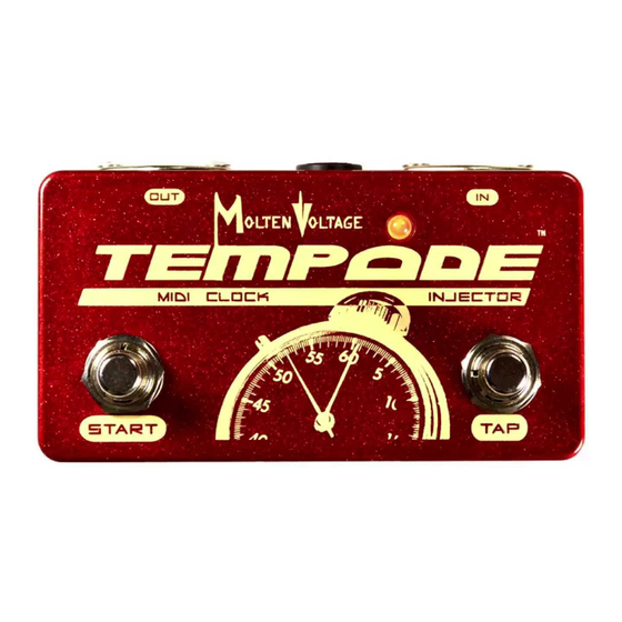 MoltenVoltage TEMPODE Manuals