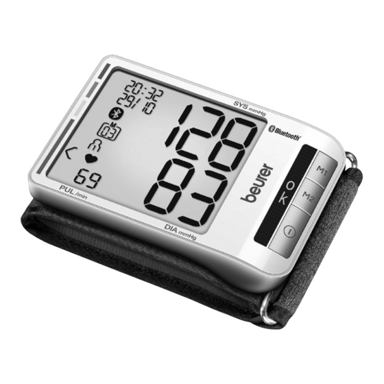 Beurer BC 85 Instructions For Use Manual