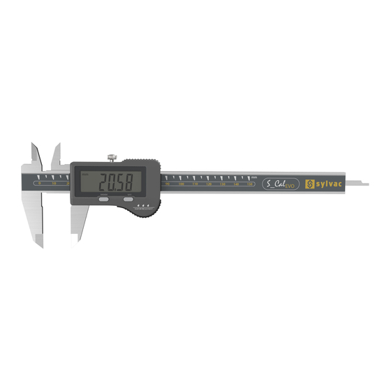 Sylvac S_Cal EVO Instructions