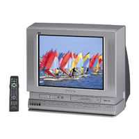 Panasonic PVDF2703 - TV/VCR/DVD COMBO Operating Instructions Manual