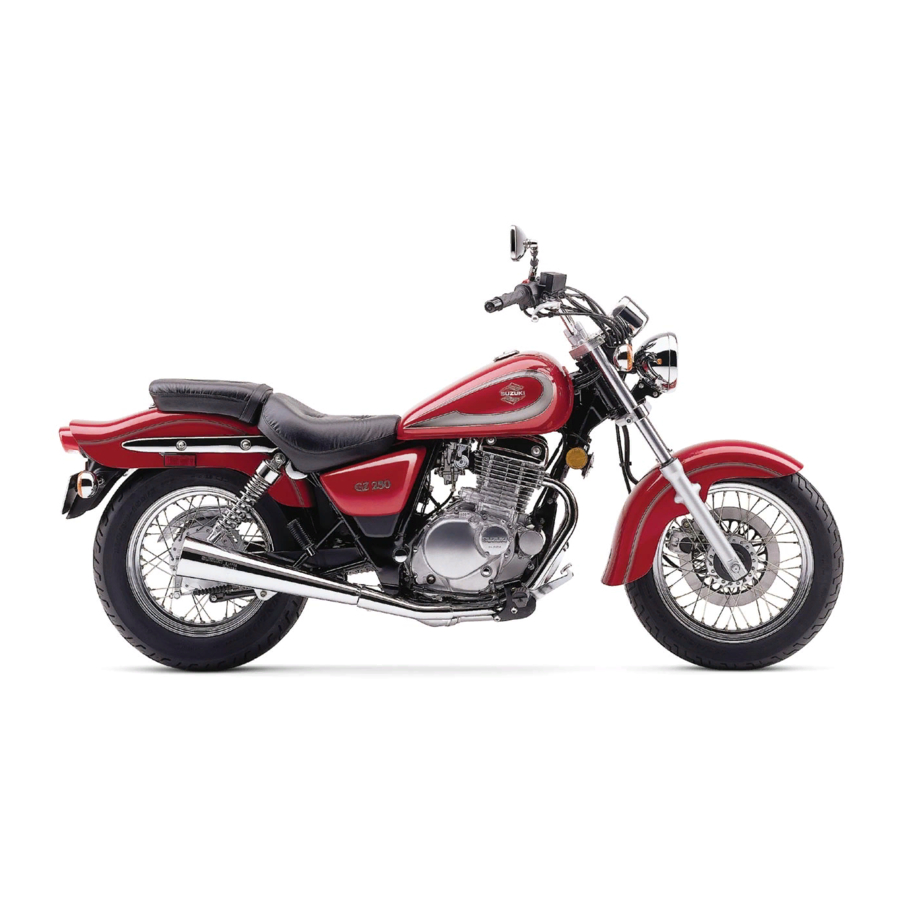 Suzuki GZ250 2002 Service Manual
