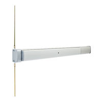 Assa Abloy Adams Rite EX76 Preparation Manual And Installation Instructions