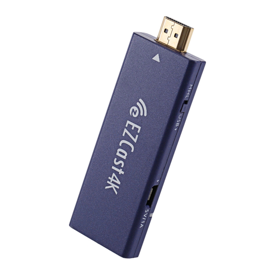 EZCast 4K Quick Start Manual