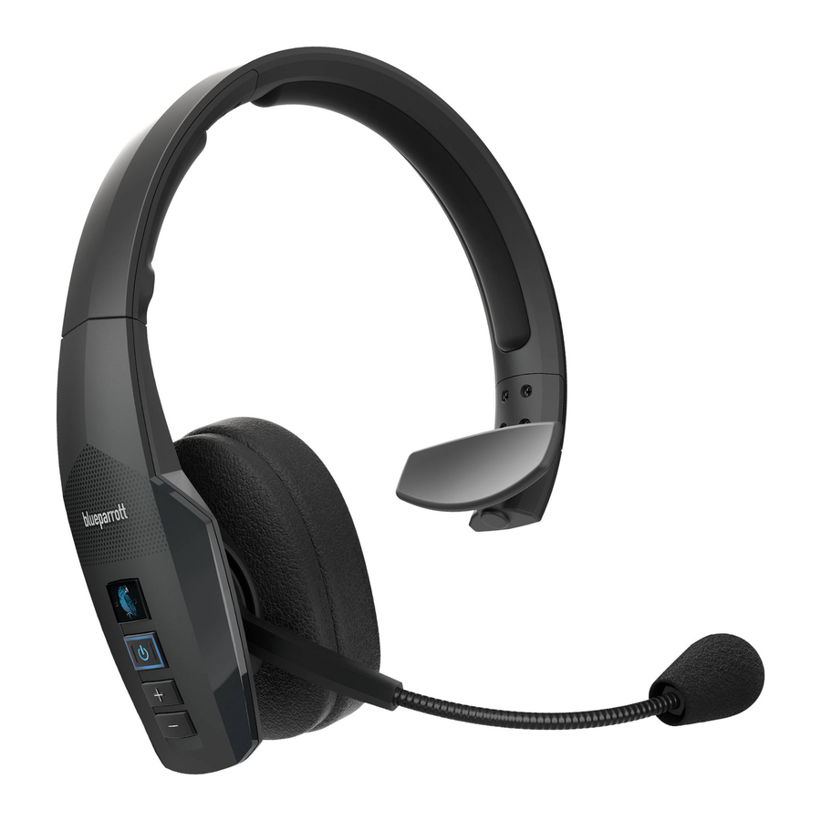 BlueParrott B450-XT MS - for use with Microsoft Teams Walkie Talkie Manual