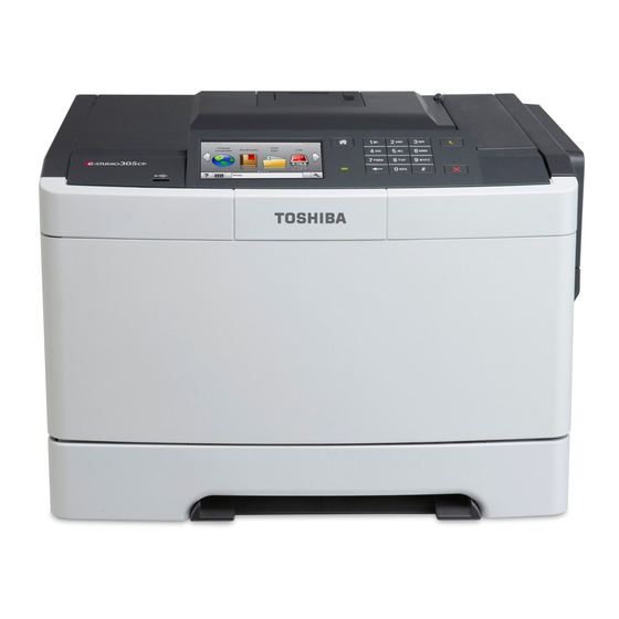Toshiba e-STUDIO 305CP Manuals