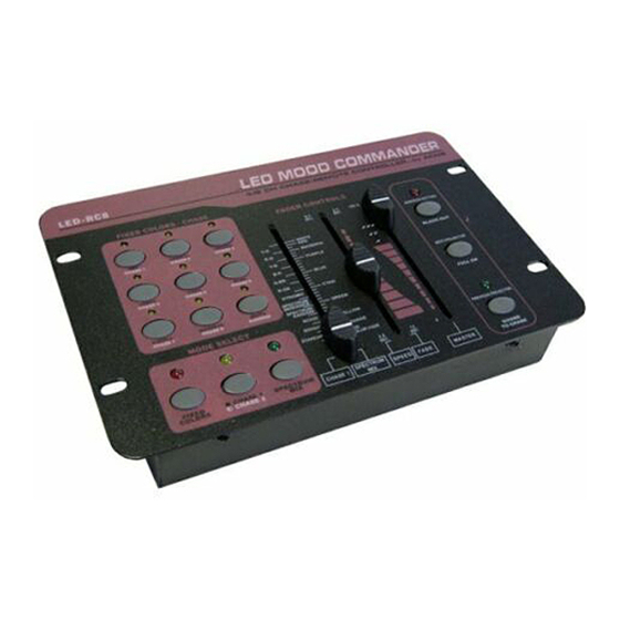 ACME LED-RC8 Instruction Manual