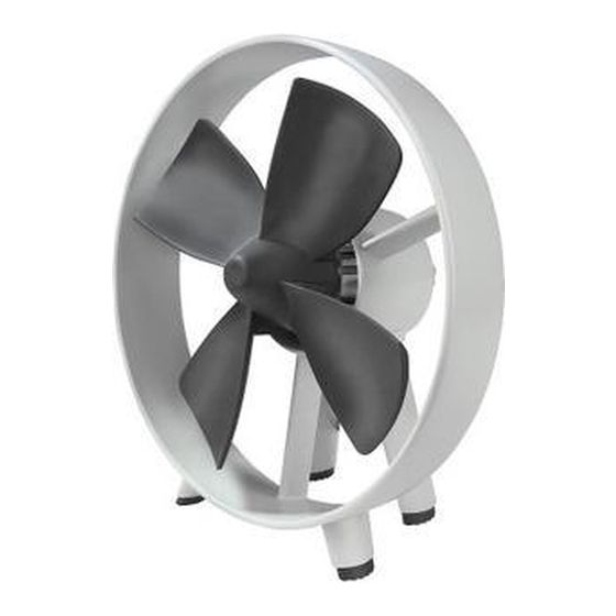 EUROM Safe-blade fan 38.505.2 Instruction Leaflet