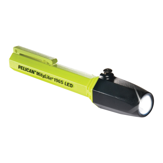 PELI MityLite 1965 LED Zone 0 Manual