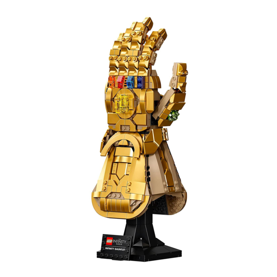 LIGHT MY BRICKS LEGO INFINITY GAUNTLET 76191 Installation Manual