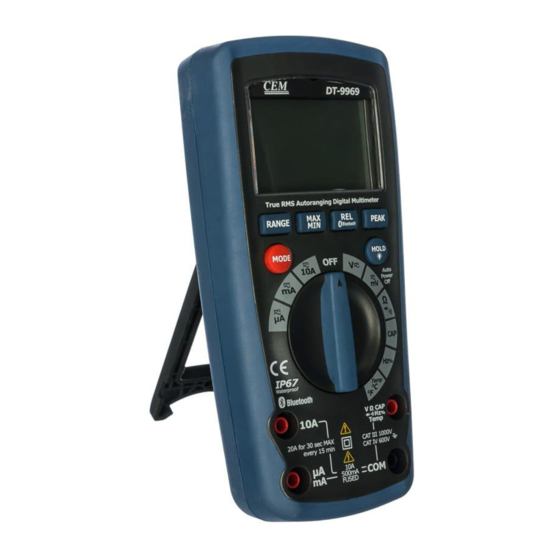 CEM DT-9969 User Manual