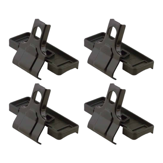 Thule Kit 1003 Fitting Instructions Manual