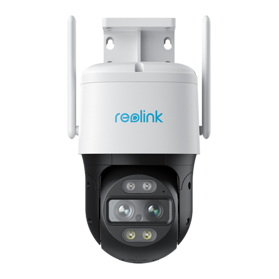 Reolink TrackMix LTE Quick Start Manual