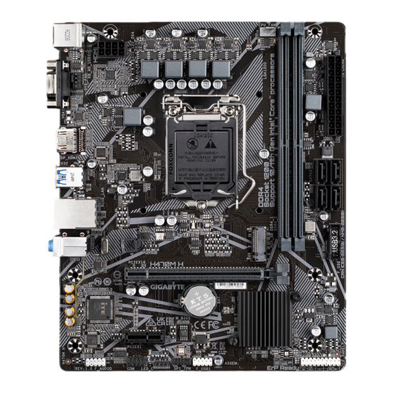Gigabyte H470M S2 User Manual