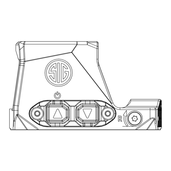 Sig Sauer ROMEO-X PRO Operator's Manual