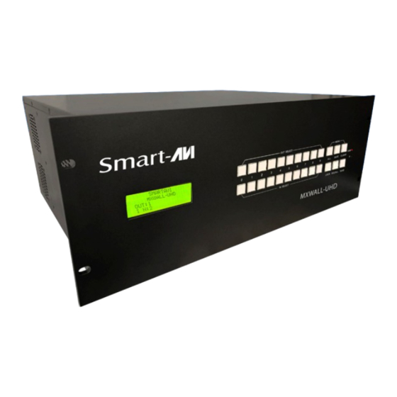 SMART-AVI MXWALL-UHD User Manual