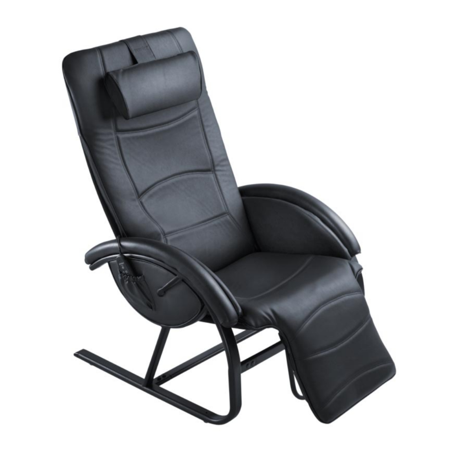 Homedics AntiGravity Recliner AG-2100 Manual
