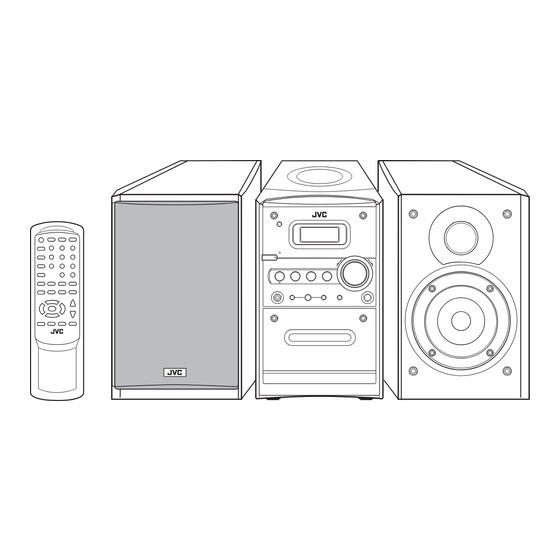 JVC SP-UXG3 Wood Wired Speaker Manuals