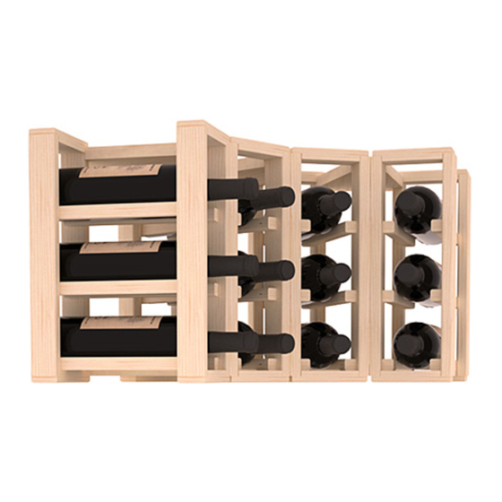 Wine racks America Corner Extender Kit Assembly Manual