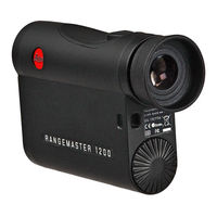 Leica RANGEMASTER CRF 900 Instructions Manual