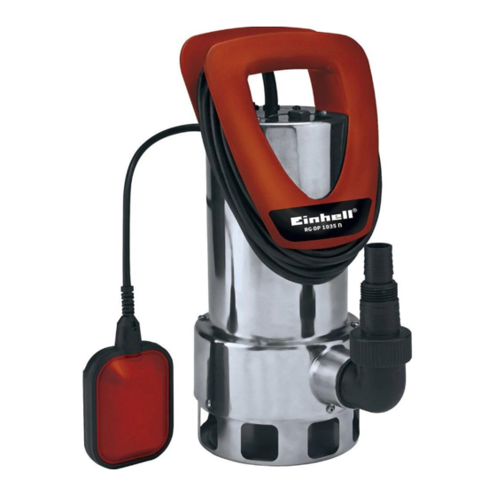 EINHELL RG-DP 1035 N Original Operating Instructions