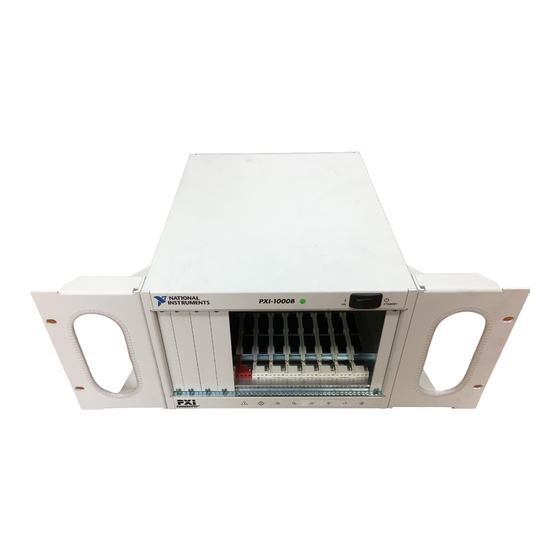 National Instruments PXI 1000B User Manual