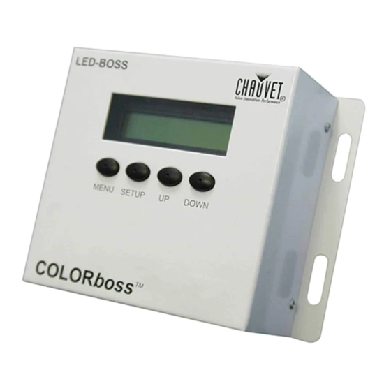 Chauvet LED-BOSS User Manual
