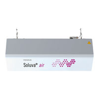 Heraeus Soluva Air M10 Instructions Manual