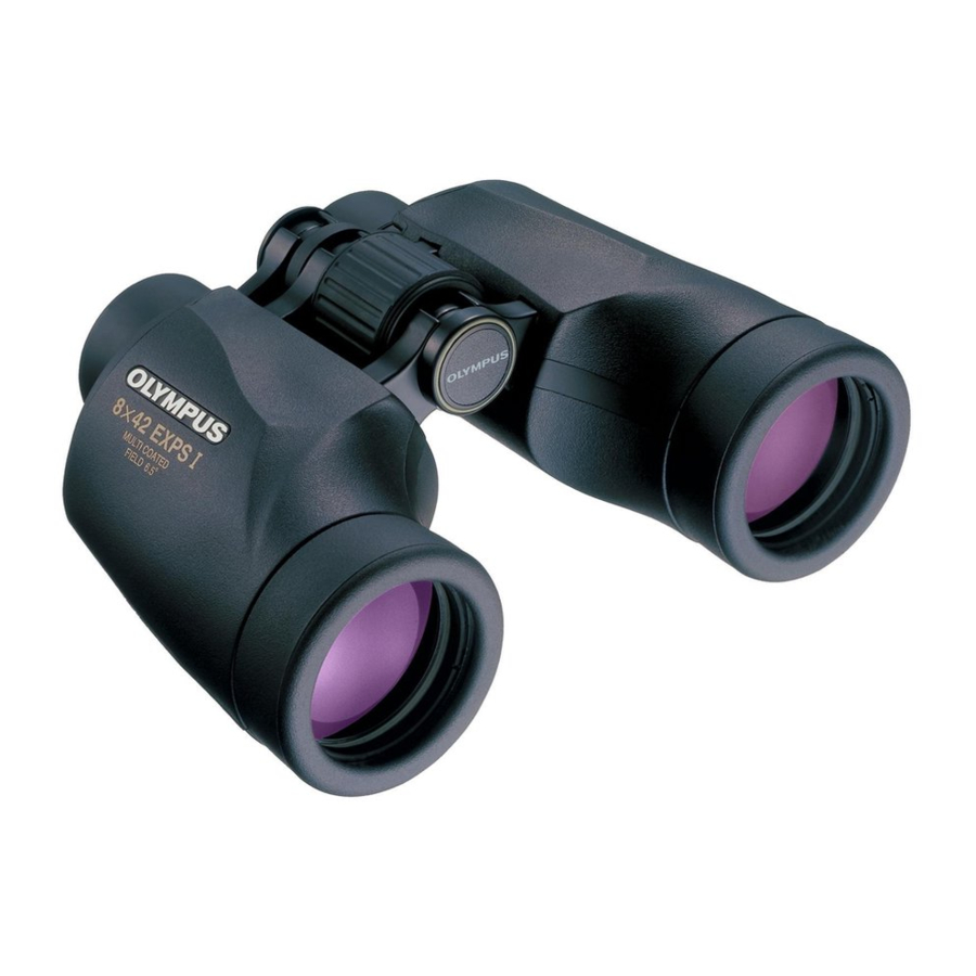 Olympus 8X42, 10X42, 12X50 EXPS I - Porro Prism Standard Binoculars Manual