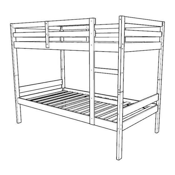 Kodiak SYDNEY BUNK BED Assembly Instruction Manual