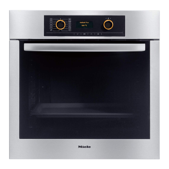 Miele H 5361 BP Operating And Installation Instructions